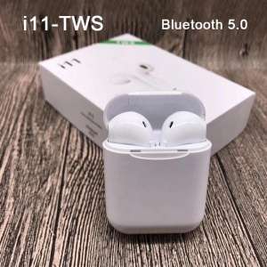 I11 Tws Touch Control หูฟังไร้สายบลูทูธหูฟัง 5.0 Mini 1:1 ชุดหูฟัง Pk I10 Pods โทรศัพท์สเตอริโอ