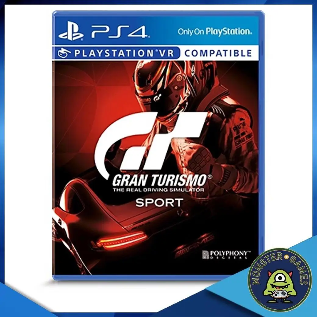 Gran Turismo Sport Ps4 แผ่นแท้มือ1 !!!!! (Ps4 games)(Ps4 game)(เกมส์ Ps.4)(แผ่นเกมส์Ps4)(GT Sport Ps4)