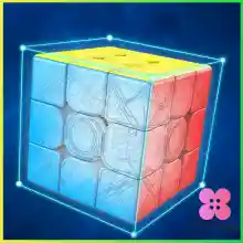 ภาพขนาดย่อของภาพหน้าปกสินค้าWinsome รูบิค 3x3x3 เล่นง่าย ดีไซน์สวย ความเร็วระดับมืออาชีพ รูบิค ลูกบาศก์ ของเล่นลับสมอง Twist P Rubik's Cube & MF3RS Racing Cube จากร้าน Winsome Fashion Mall บน Lazada ภาพที่ 7