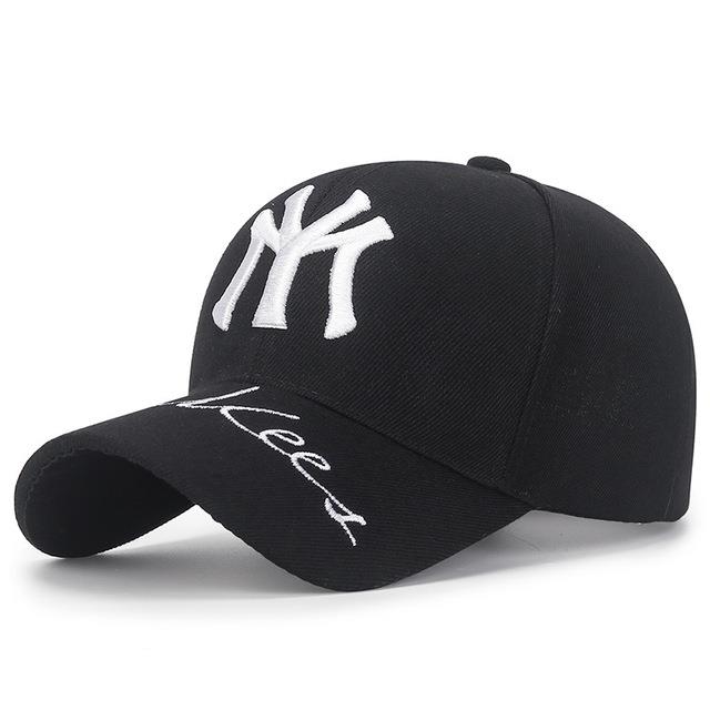 Men 39;s New York Embroidery MY Baseball Caps Women Summer Cotton