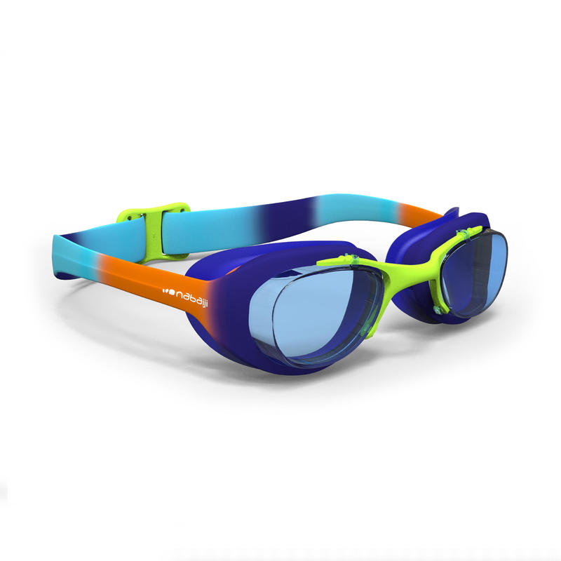 แว่นว่ายน้ำ แว่นตาว่ายน้ำ สำหรับเด็ก รุ่น 100 XBASE ขนาด S