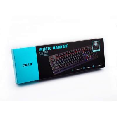 OKER Keyboard machanical blue sw H9138