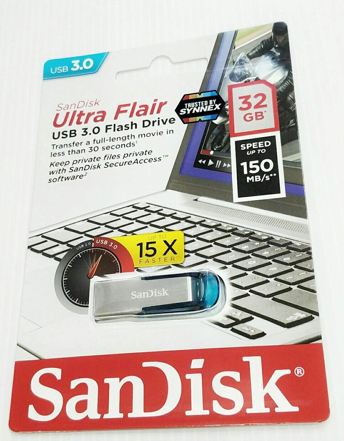 แฟรชไดส์ USB 32GB/sandisksa