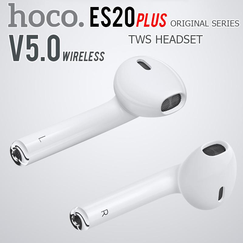 Hoco ES20 plus หูฟังบลูทูธไร้สาย แบบ 2 ข้างอิสระไร้สาย Wireless Bluetooth Headset