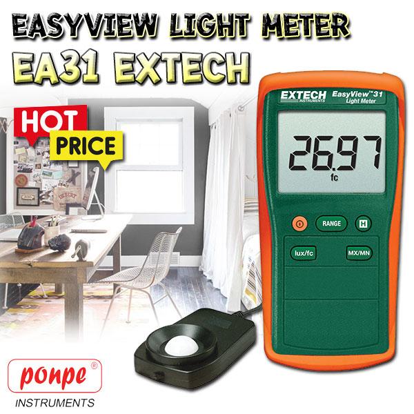 EA31 / EXTECH เครื่องวัดแสง LIGHT / LUX METER[ของแท้ จำหน่ายโดยตัวแทนแต่งตั้ง] Lazada.co.th