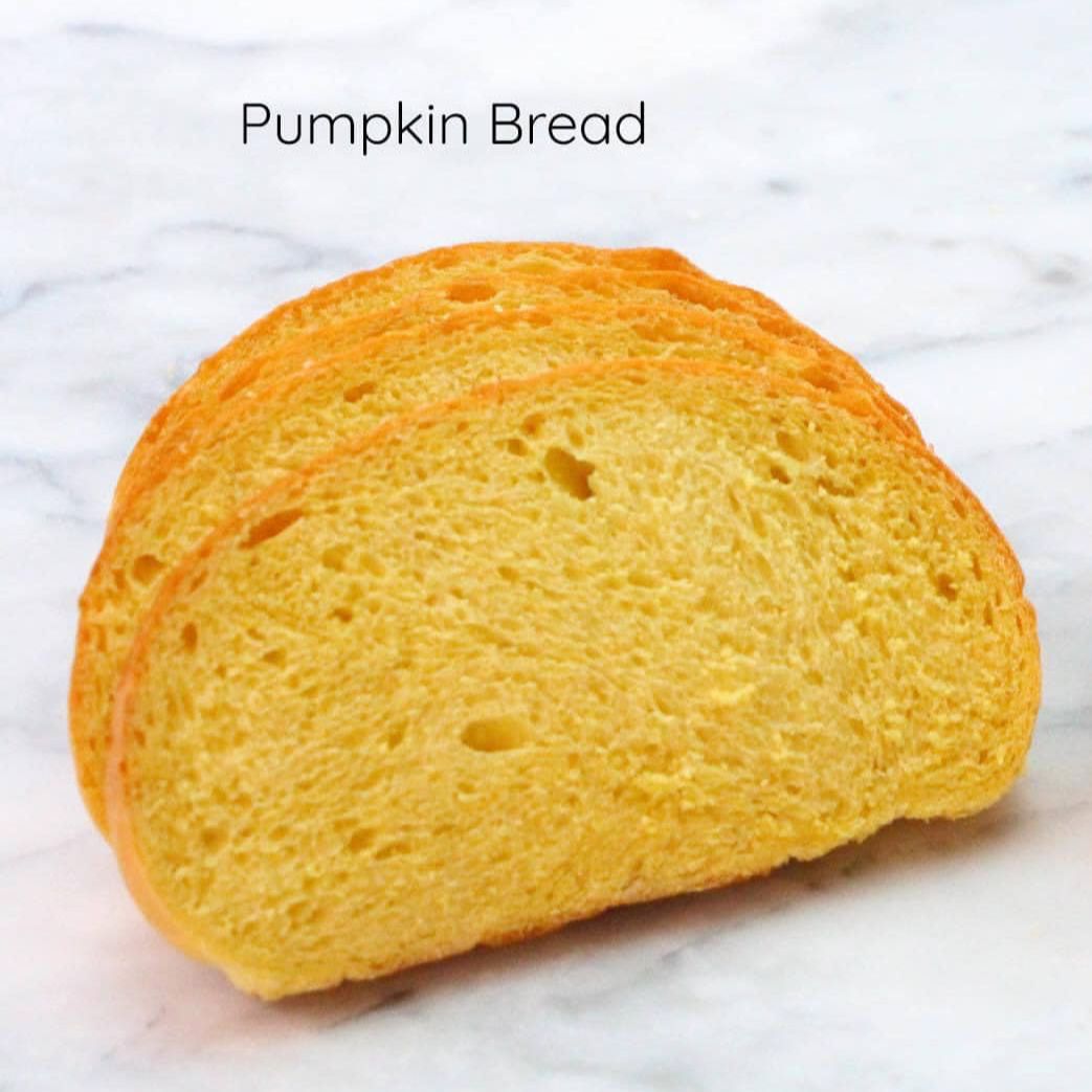 ขนมปังฟักทอง[Pumpkin Bread] หอมกรุ่นฟักทอง ขนมปังเพื่อคนรักสุขภาพ อีกมิติของการทานขนมปังงง