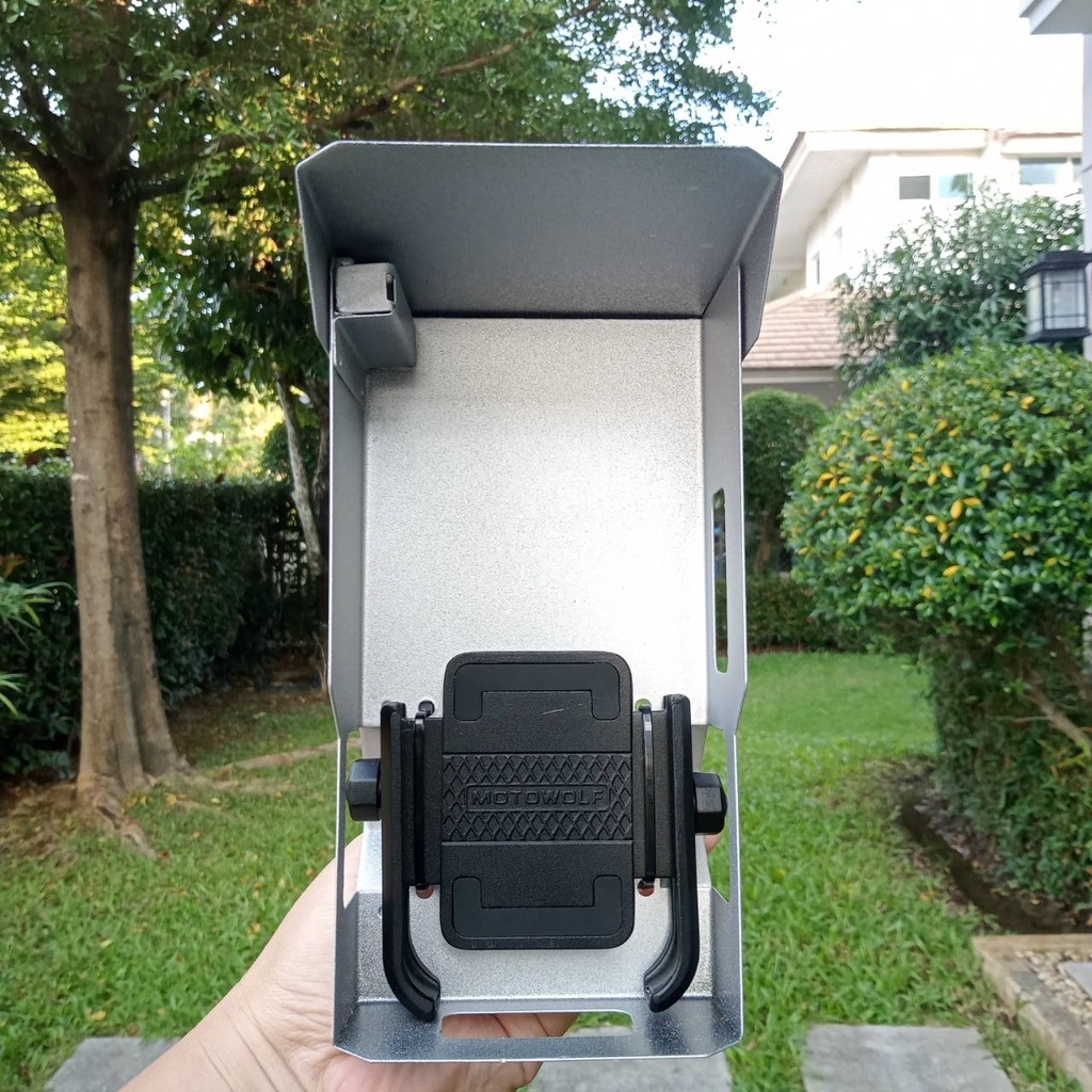Jet box (ของแท้) กล่องเหล็กกันเเดดกันฝน สำหรับใส่ที่จับมือถือรุ่น C1 C2 ...