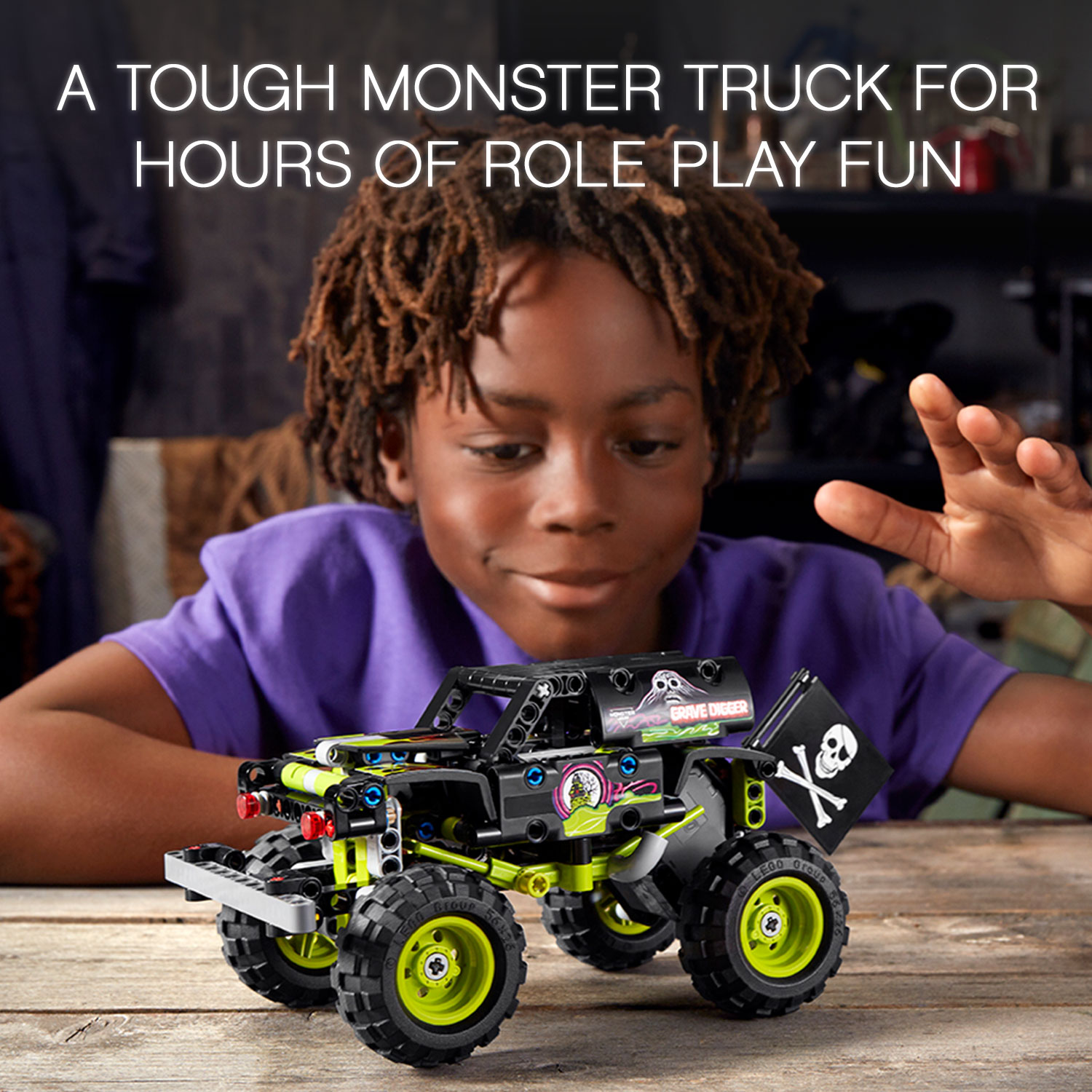 LEGO® Technic 42118 Monster Jam® Grave Digger® 212 Pieces - Puket Stores