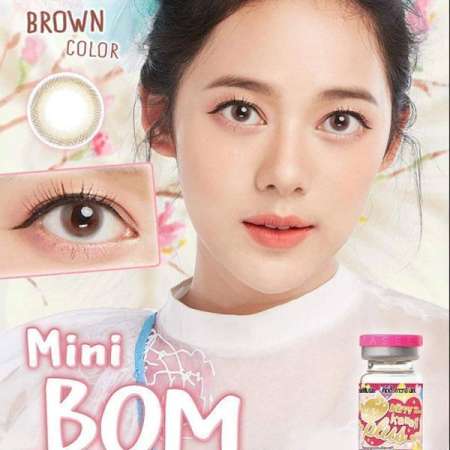 Kitty kawaii Mini Rose Brown รวมบิ๊กอายสายตาสั้น BY Kittykawaii เลนส์มินิเท่าตาจริง