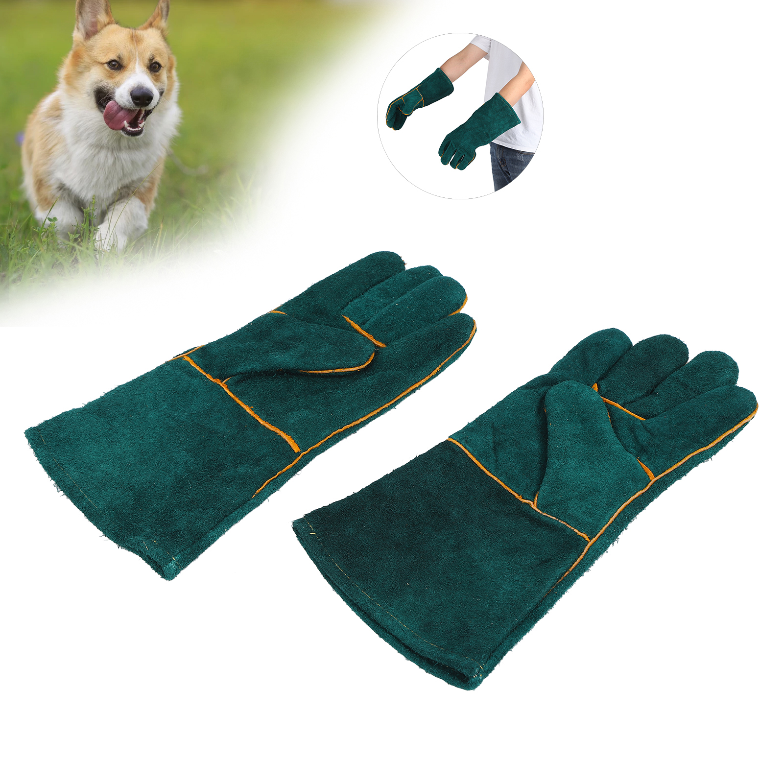 Animal Handling Anti‑Bite Gloves Dog Training Scratch‑Proof Gloves for