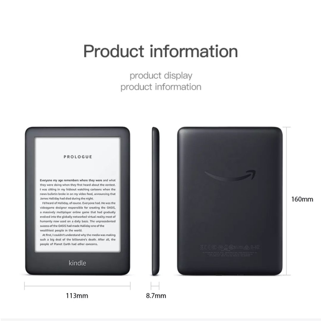 Kindle Front Light Wi-Fi 8GB With advertisement. E-book reader ...