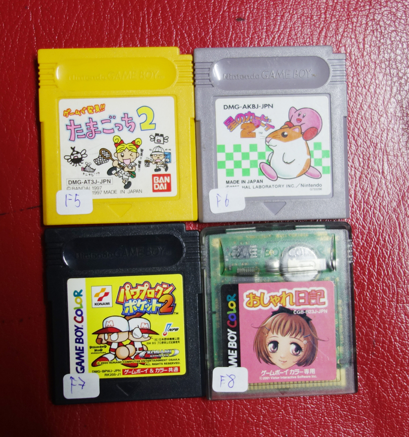 ขายตลับเกมส์บอยคัลเลอร์ Game boy+ Color ของแท้ เกมส์ตามปก  สินค้าใช้งานมาแล้วสภาพดีโซนเจแปนภาษาญี่ปุ่น