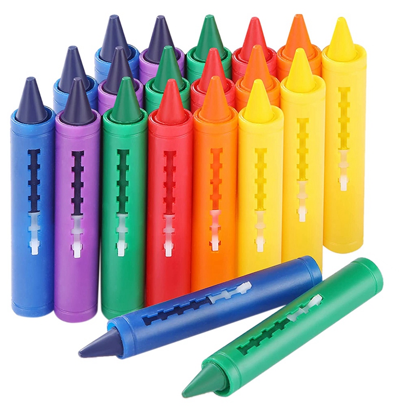 Bathroom Crayon Erasable Graffiti Toy Washable Doodle Pen for Baby Kids Bathing Creative Educational Toy Crayons