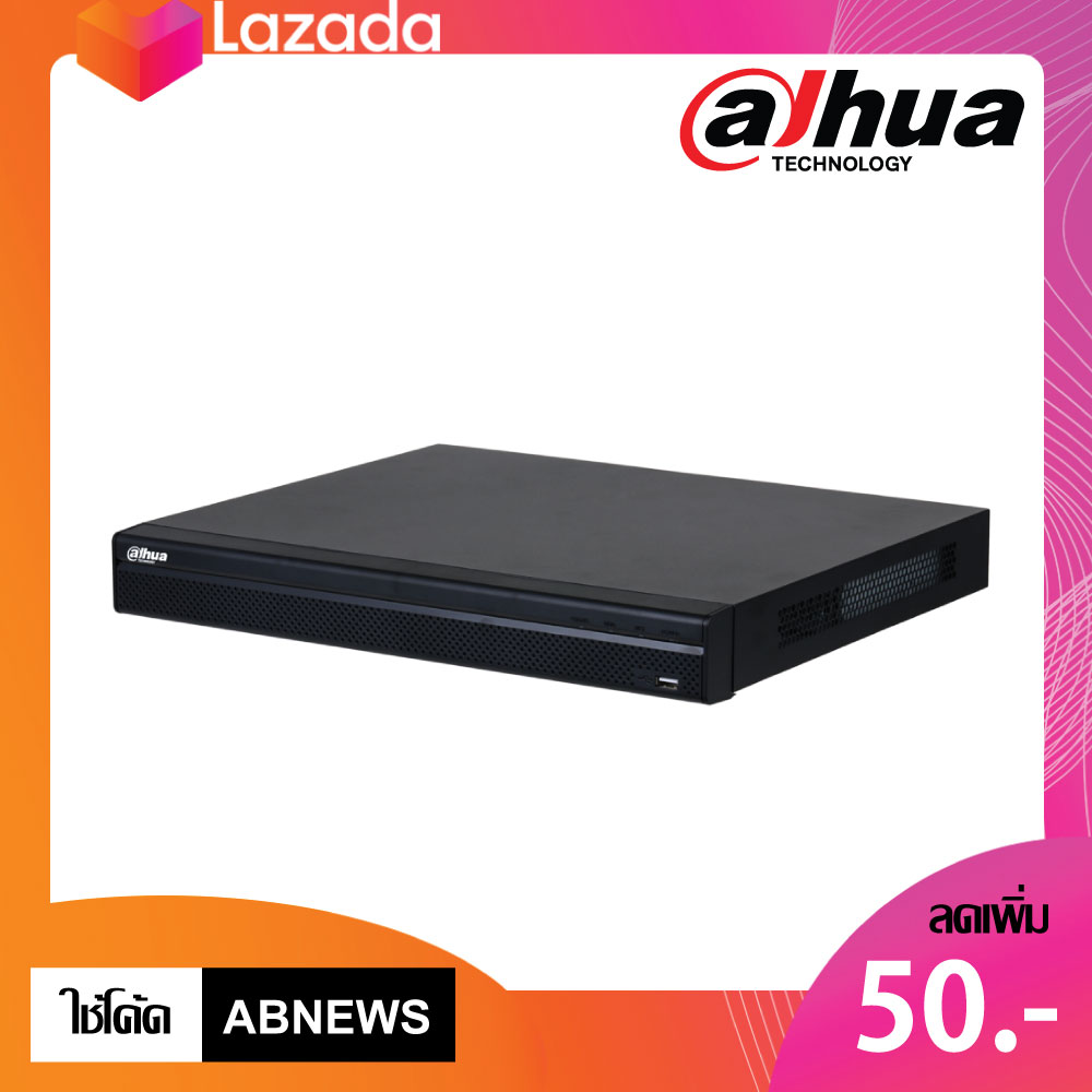 DAHUA เครื่องบันทึก POE 8 ล้านพิกเซล (4K) 16 ช่อง รุ่น DHI-NVR4216-16P ...