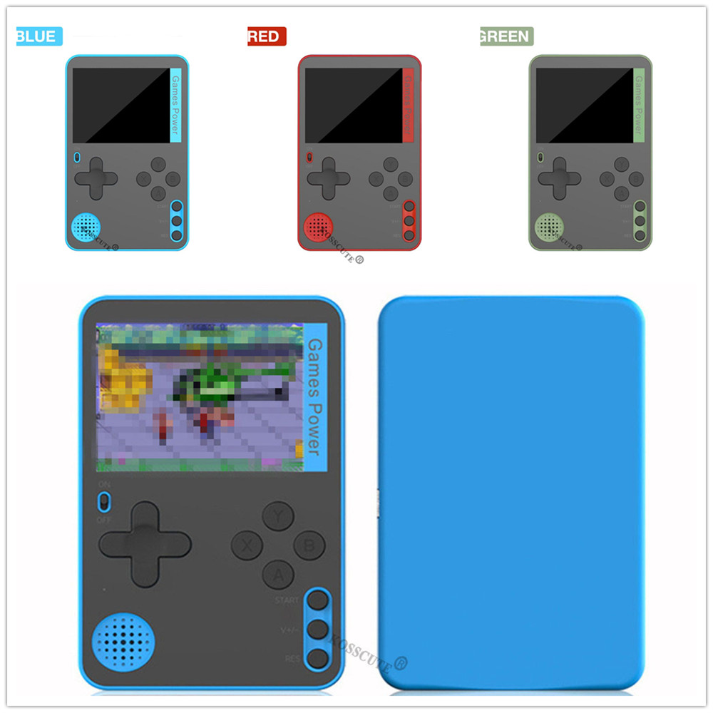 Handheld Game Console Ultra Thin Game Console Portable Retro Video Game Console with Built in 500 Classic Games Gfit for Kids