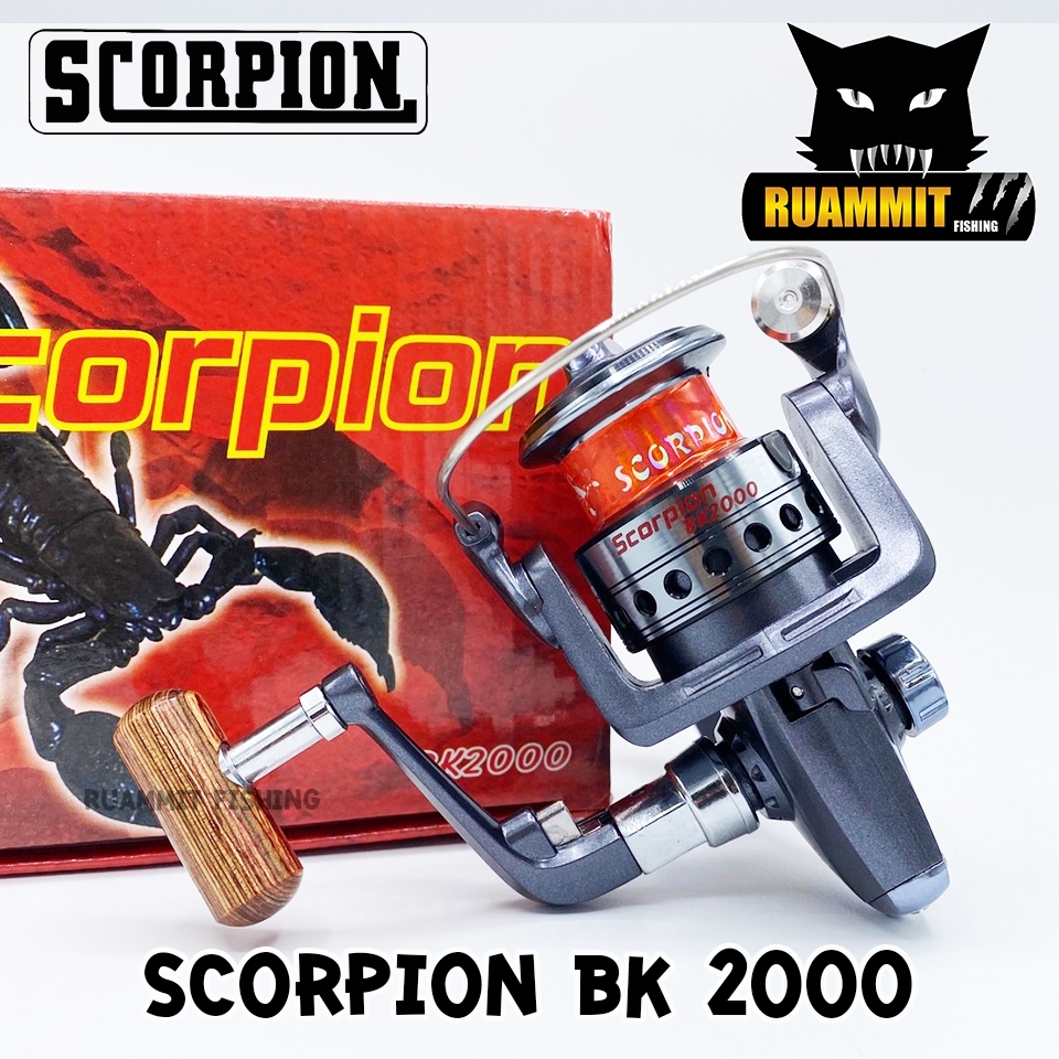 รอกตกปลา รอกสปินนิ่ง สกอเปี้ยน SCORPION BK 2000/3000/4000/5000/8000