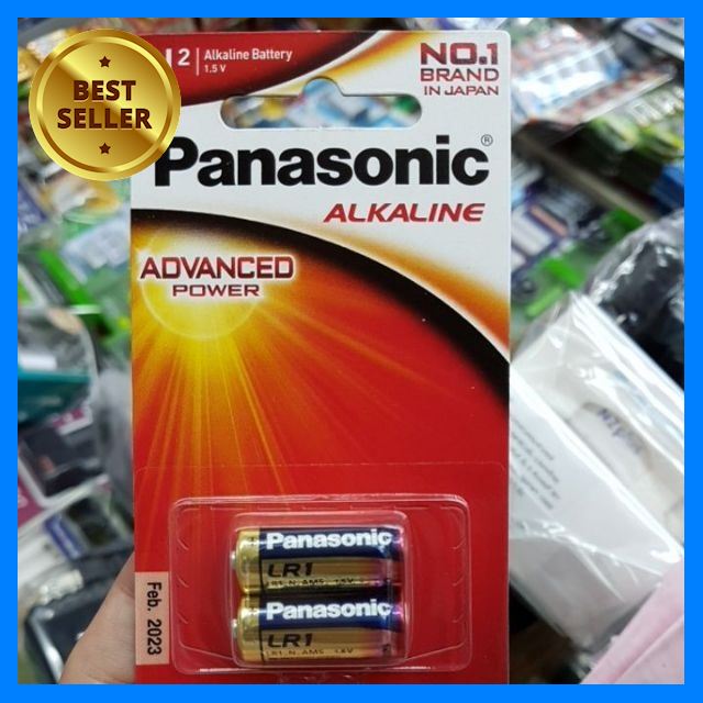 ถ่าน Panasonic อัลคาไลน์ Size N 1.5V แพค2ก้อน เลือก 1 ชิ้น อุปกรณ์ถ่ายภาพ กล้อง Battery ถ่าน Filters สายคล้องกล้อง Flash แบตเตอรี่ ซูม แฟลช ขาตั้ง ปรับแสง เก็บข้อมูล Memory card เลนส์ ฟิลเตอร์ Filters Flash กระเป๋า ฟิล์ม เดินทาง