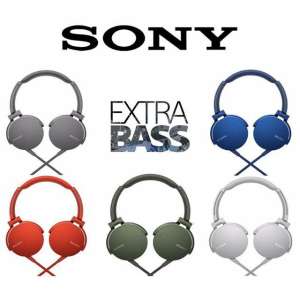 SONY MDR-XB550AP EXTRA BASS Wired On-Ear Headphones สีขาว ประกันศูนย์ 1 ปี