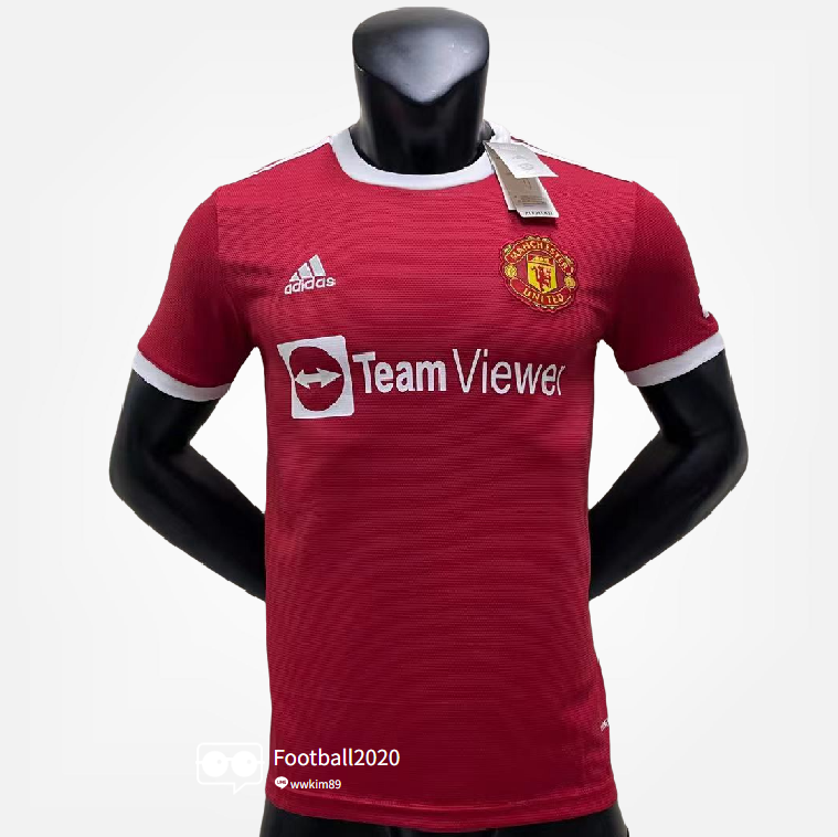 2021-22 Manchester United Home Jersey Fan Edition Football Half Sleeve Top T-shirt High Quality 3AAA