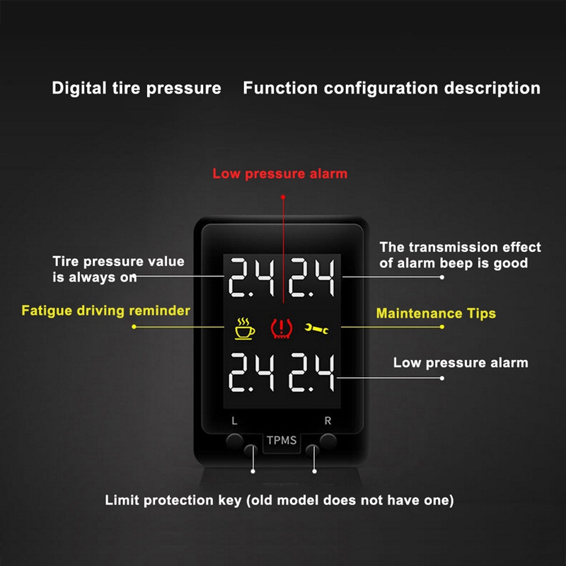 Car Tire Pressure Monitor OBD TPMS LCD Diagnostic for Mitsubishi Outlander 3 20142018 PHEV