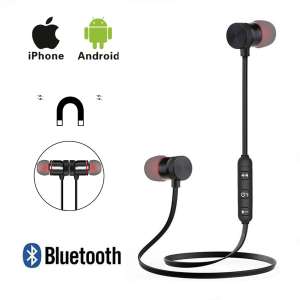 หูฟังบลูทูธสเตอริโอกีฬาหูฟังไร้สายหูฟังแม่เหล็กหูฟังสำหรับการออกกำลังกายในโรงยิมการตัดเสียงรบกวน หูฟังบลูทูธสเตอริโอกีฬาหูฟังไร้สายหูฟังแม่เหล็กหูฟังสำหรับการออกกำลังกายในโรงยิมการตัดเสียงรบกวน