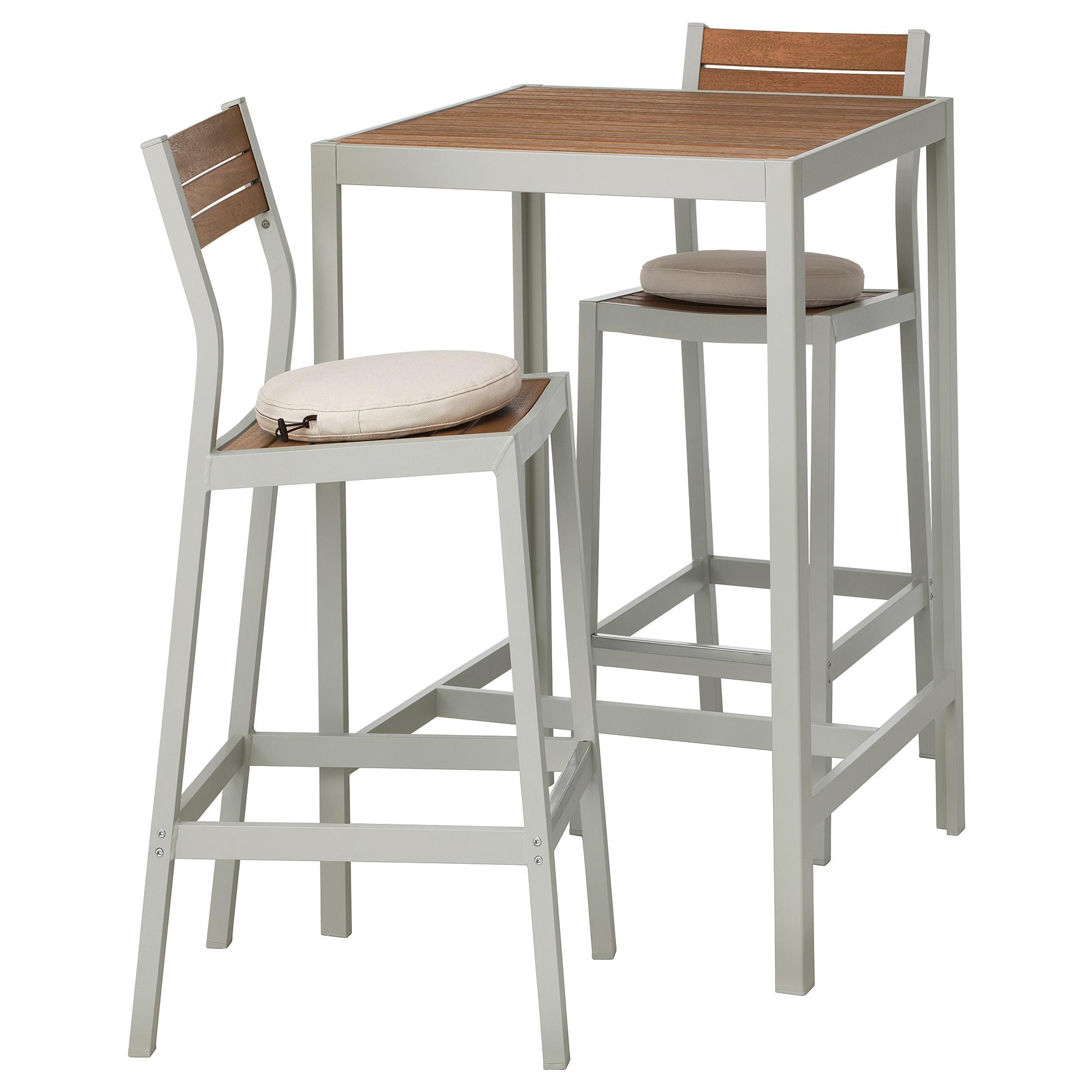 [ด่วน!! โปรโมชั่นมีจำนวนจำกัด] โต๊ะบาร์+เก้าอี้บาร์ 2 ตัว กลางแจ้งสินค้าดี ราคาถูก จากแผนก สินค้าที่ใช้นอกบ้าน