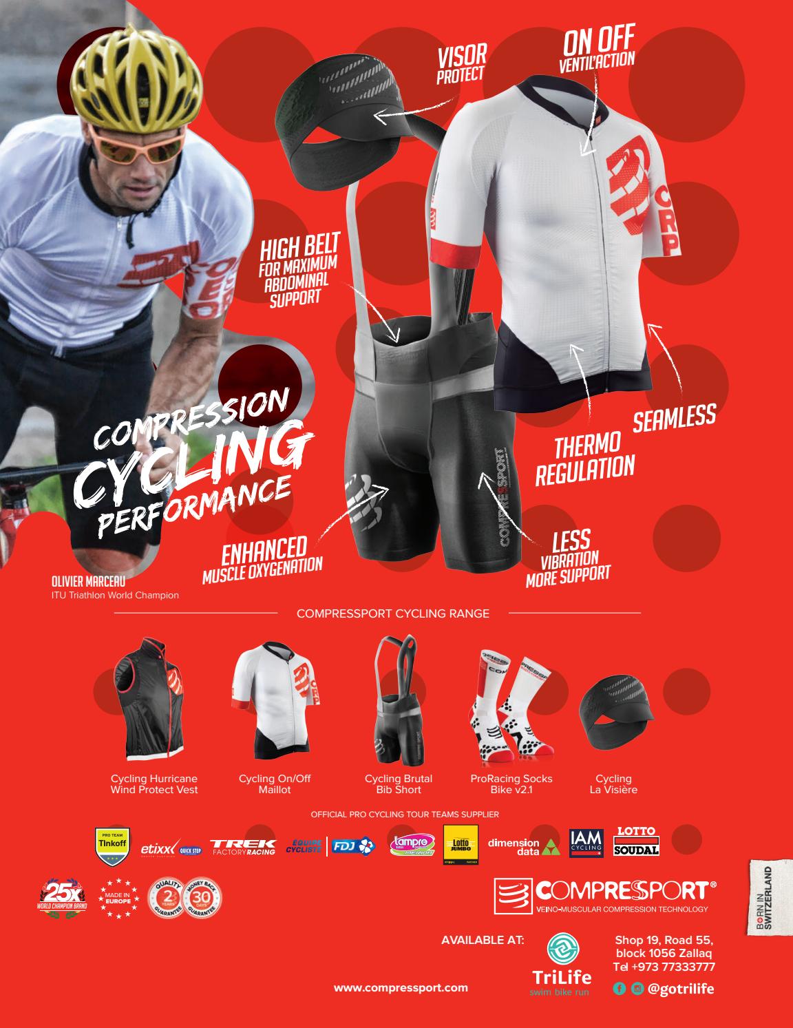 Compressport cycling cheap brutal bib short