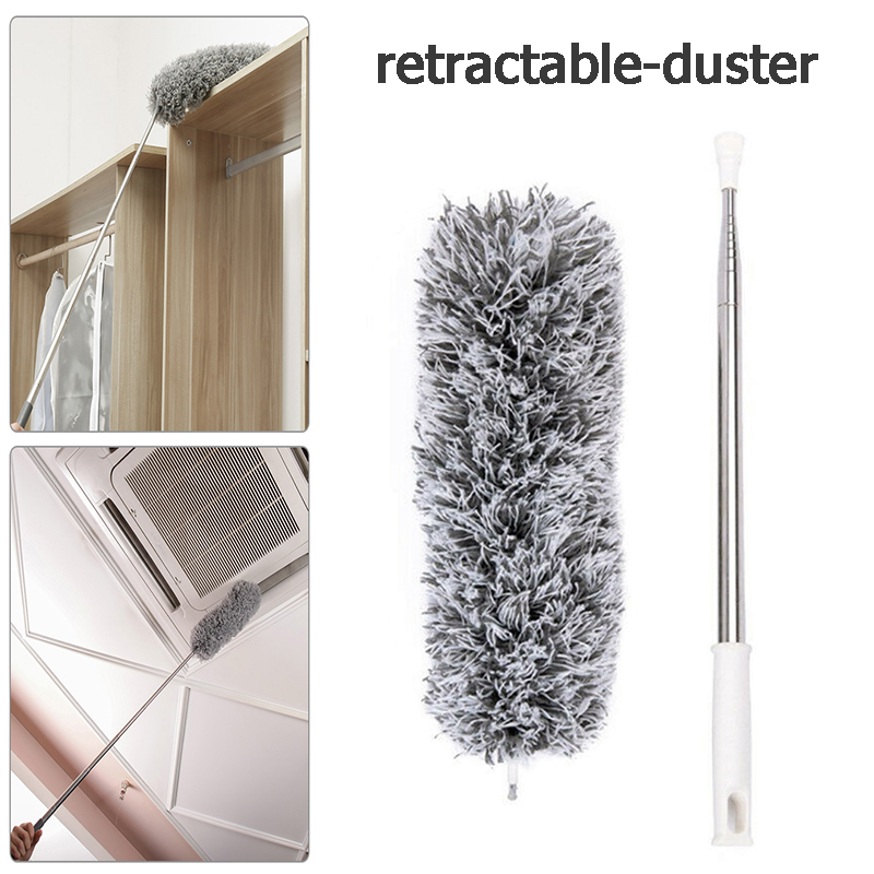 แปรงปัดฝุ่นไมโครไฟเบอร์ สามรถปรับยืดขยาย แปรงปัดฝุ่น duster อุปกรณ์ปัดฝุ่น อุปกรณ์ทำความสะอาด