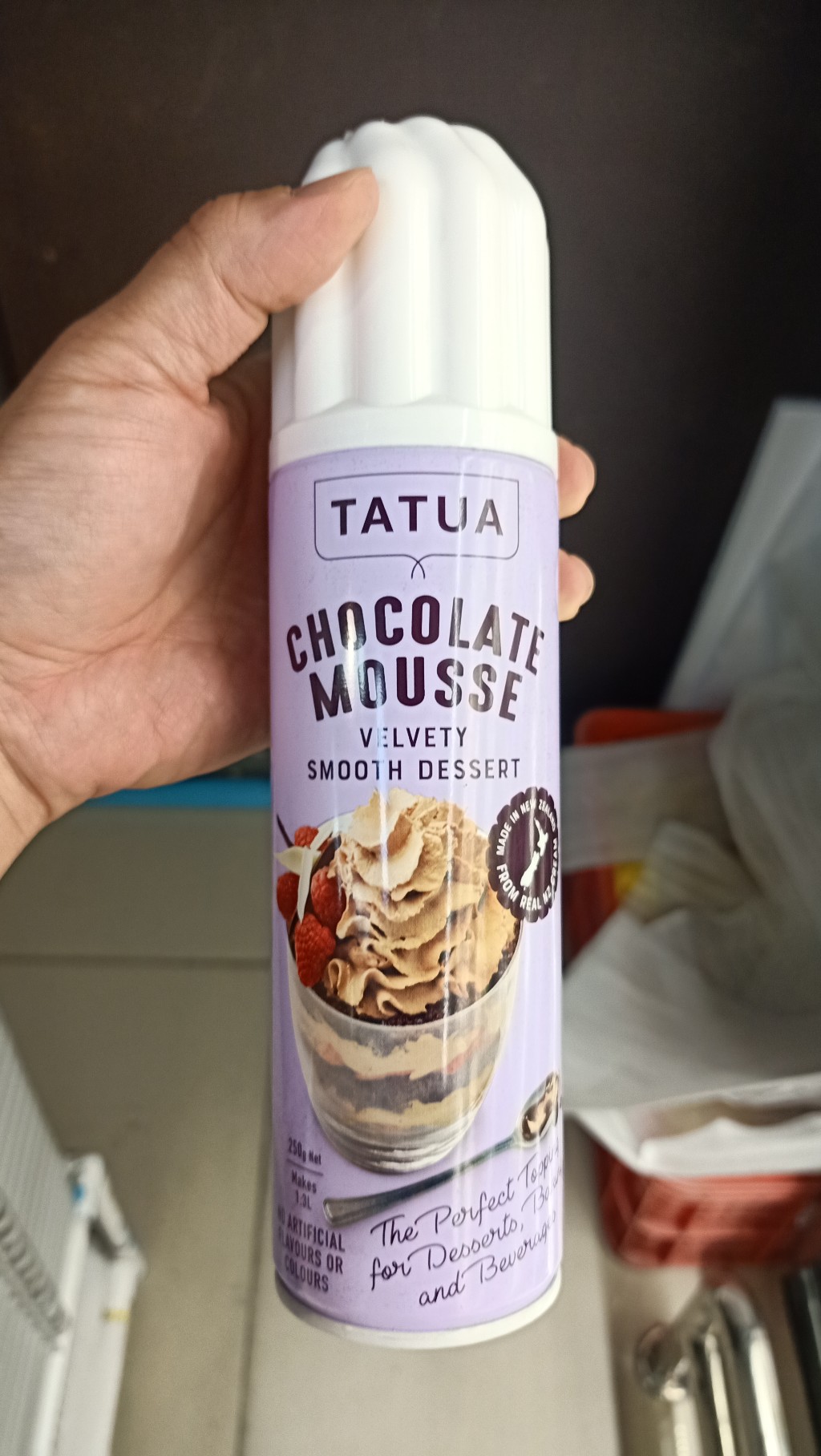 ecook ตาตัว ช็อกโกแลต มูส max tatua chocolate mousse 250g