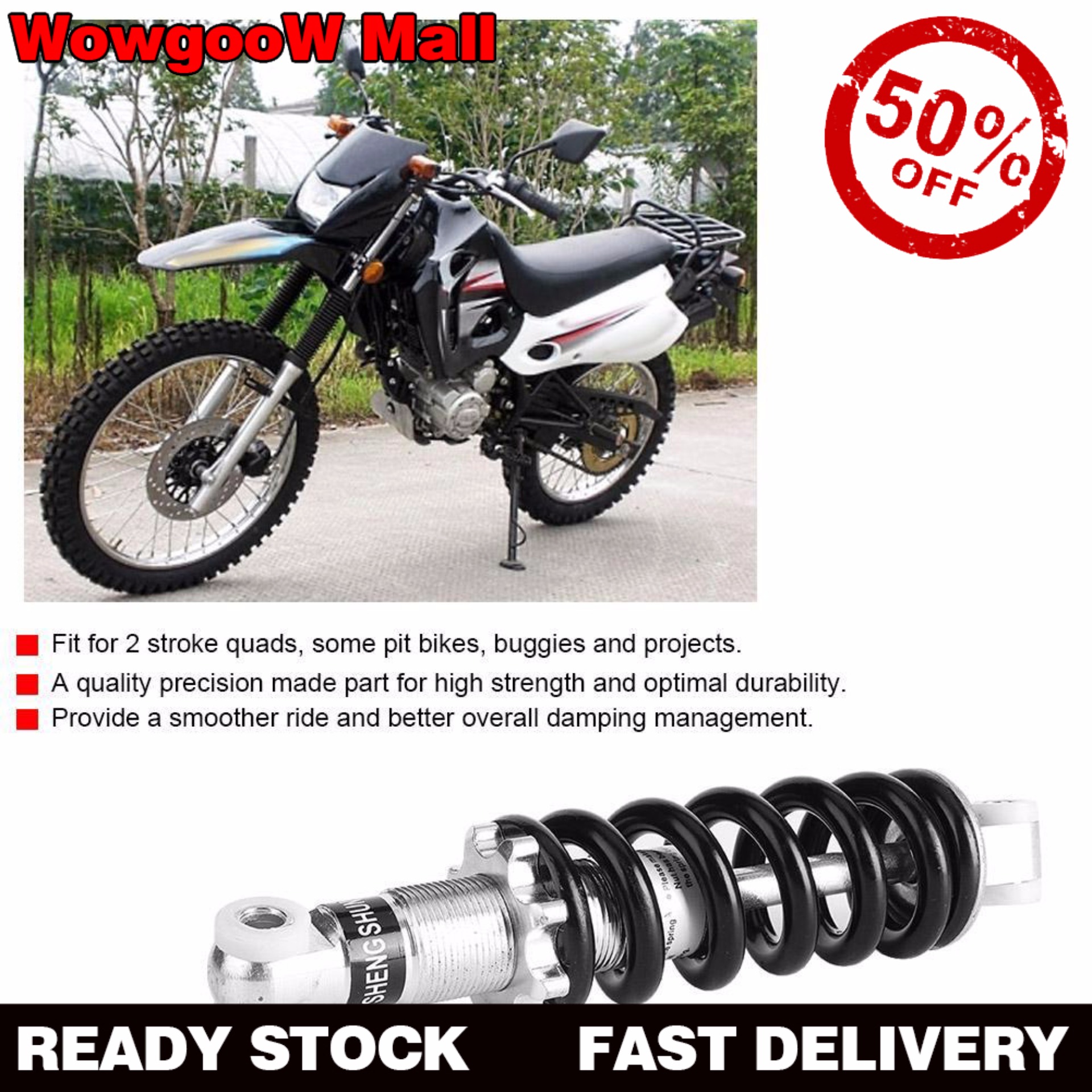 190 มม.ด้านหลัง Air Suspension shocks struts 1200lbs เหมาะสำหรับ 2