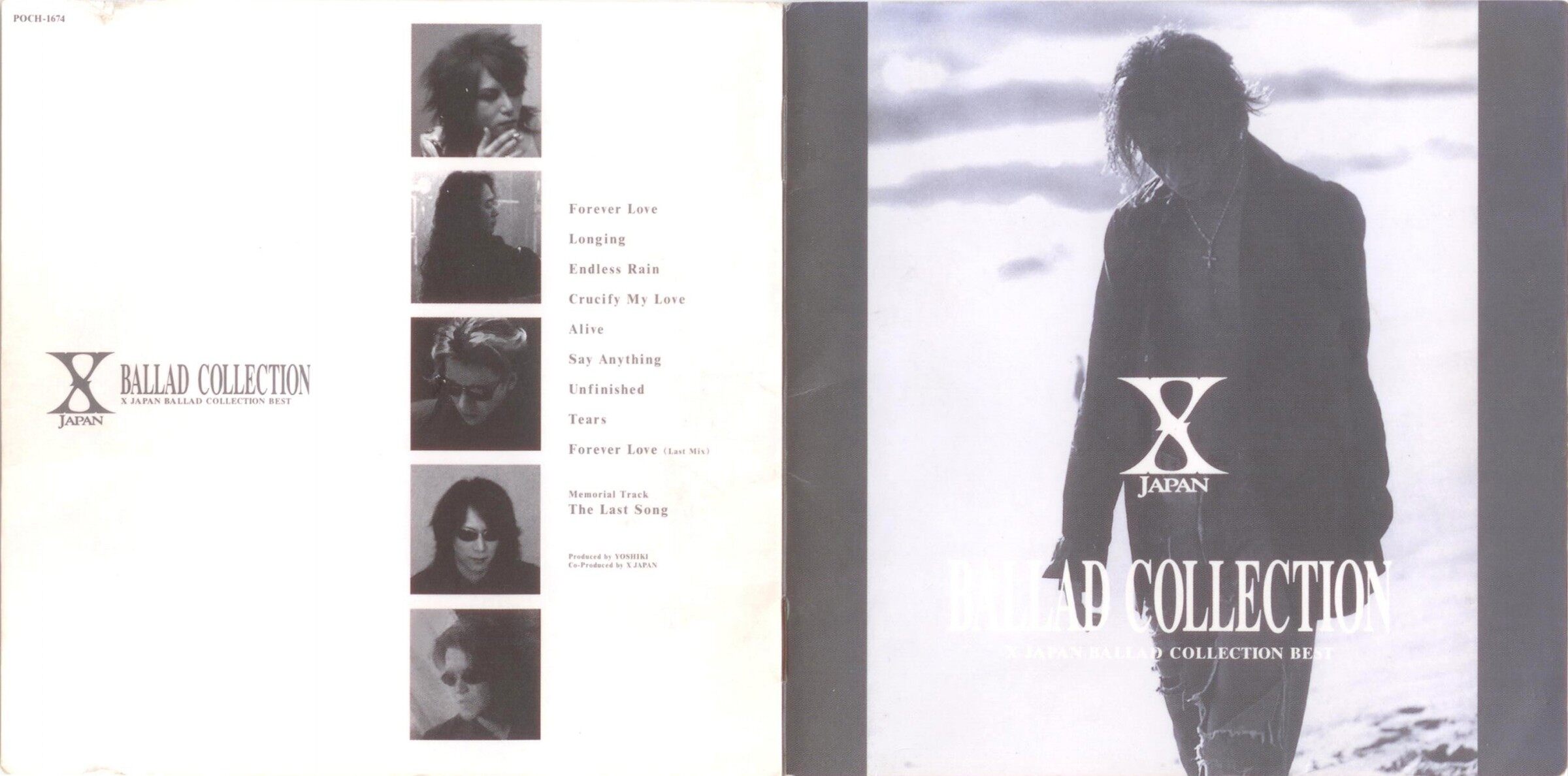 เพลงสากลเก่า แผ่นเพลงสากล X JAPAN - Ballad Collection (Audio