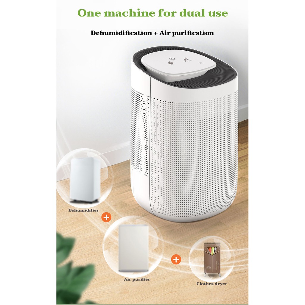 สินค้าขายดี 【Free shipping】Xiaomi Youpin Dehumidifier Dehumidifier Air