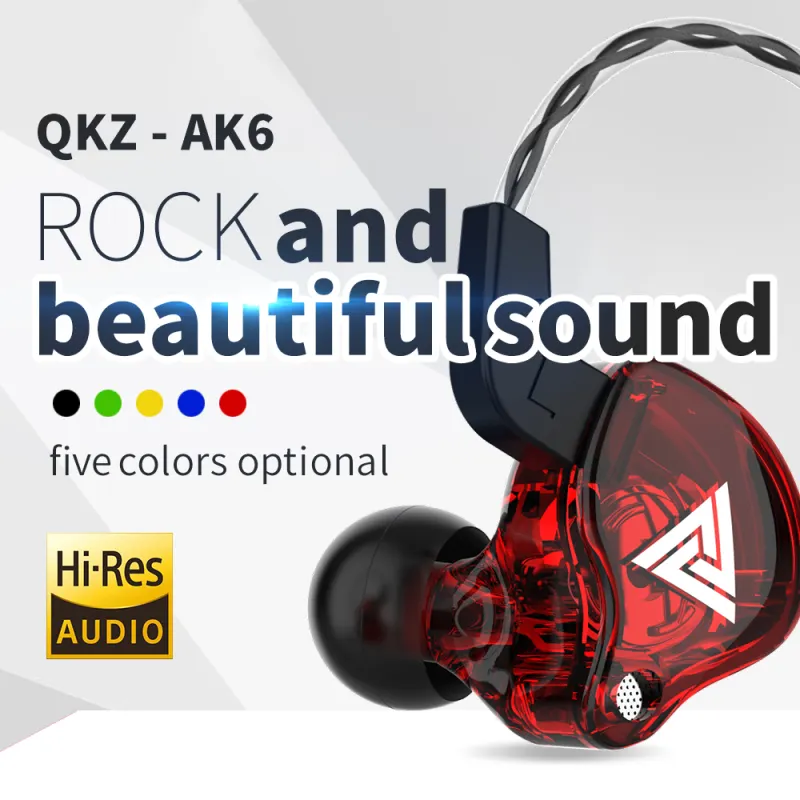 ภาพสินค้าหูฟัง QKZ รุ่น AK6 in ear คุณภาพดีงาม ราคาหลักร้อย เสียงดี เบสแน่น โดนใจคนฟังเพลง สายยาว 1.2 เมตร ของแท้100% / Mango Gadget จากร้าน Mango Gadget บน Lazada ภาพที่ 3