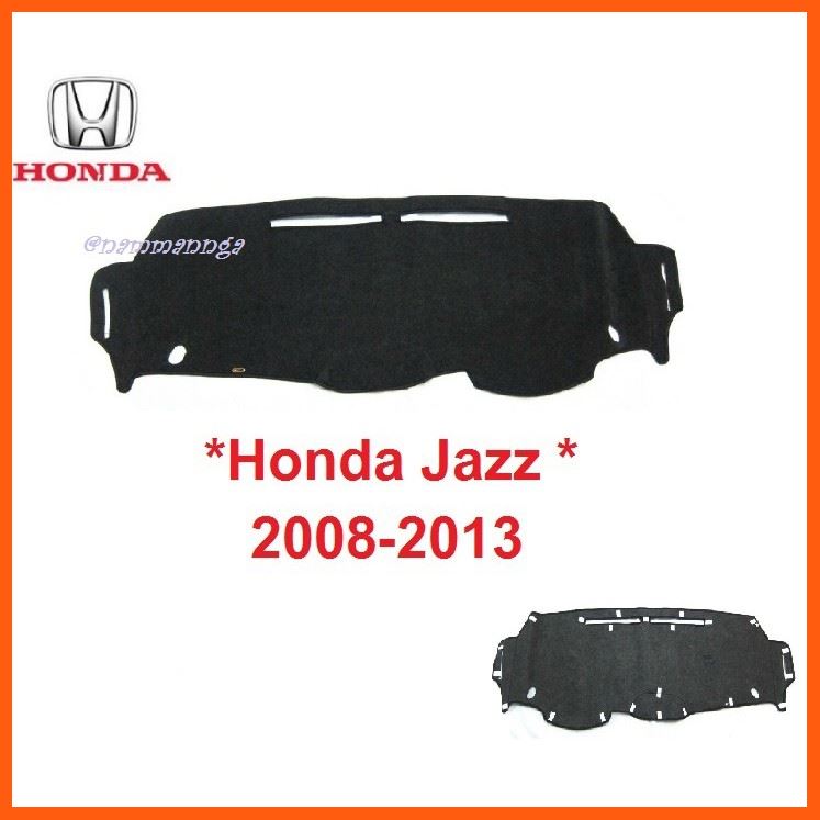 SALE พรมปูคอนโซลหน้ารถ Honda Jazz GE 2008-2013 ฮอนด้า แจ๊ส พรมปูแผงหน้าปัด #พรมหน้ารถ ยานยนต์ อุปกรณ์ภายในรถยนต์ พรมรถยนต์