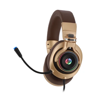 HP H500GS 7.1 GAMING HEADSET USB GOLD