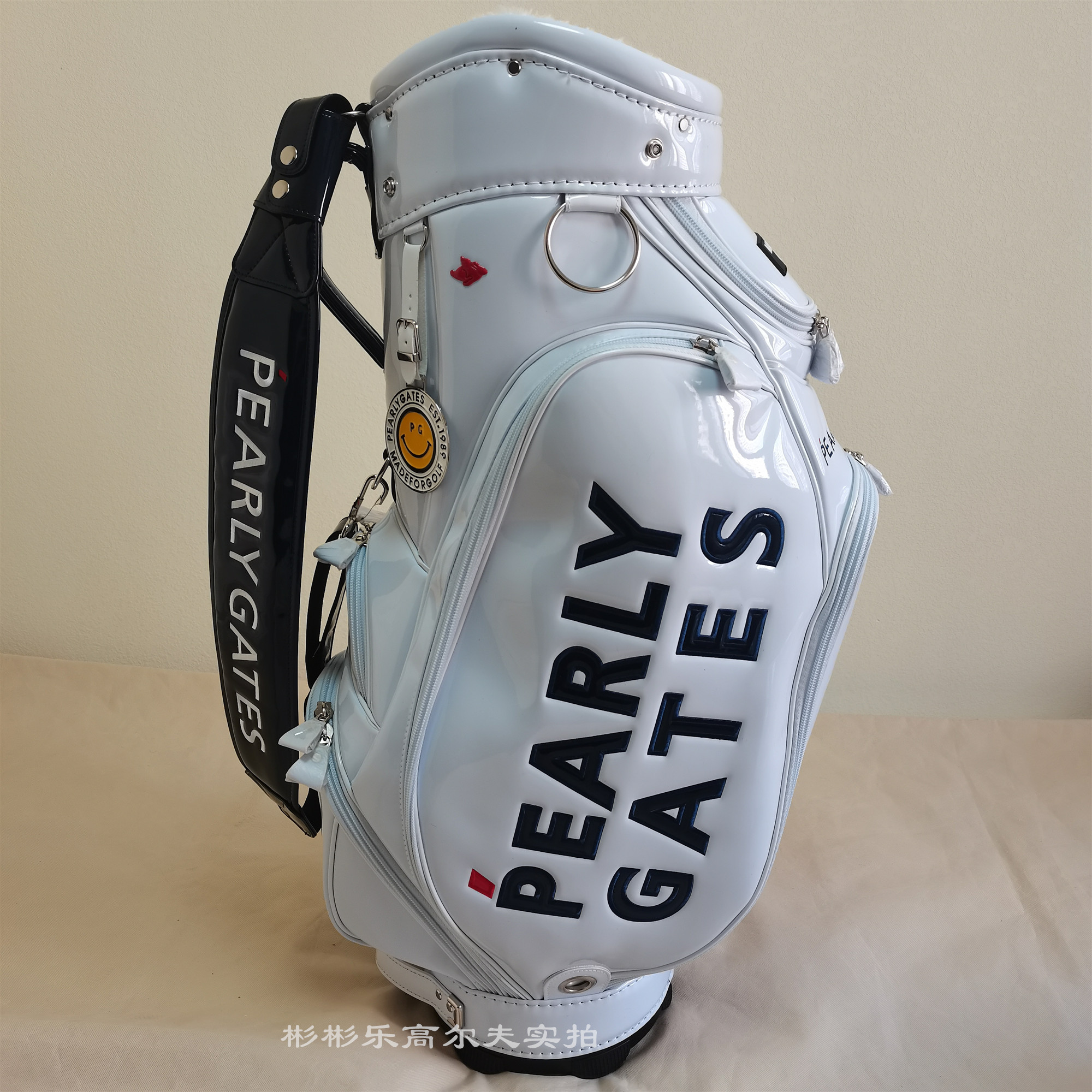 【GOLF BAG IN STOCK】PEARLYGATESกระเป๋ากอล์ฟวัสดุคริสตัลทั้งหมดPG89กันน้ำชายและหญิงบอลกระเป๋ามาตรฐานgolfวัสดุสิ้นเปลือง