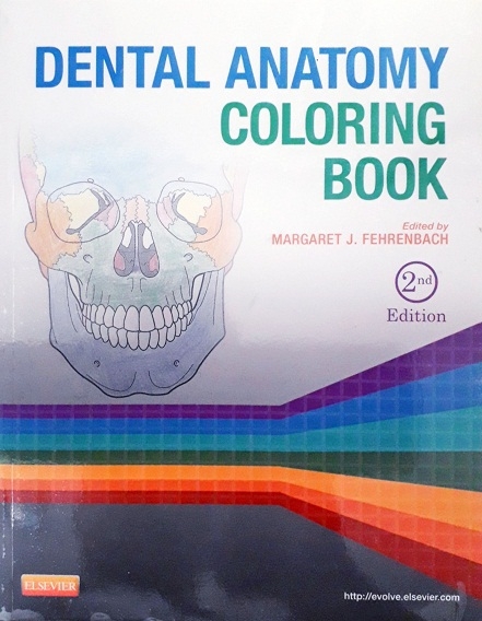 DENTAL ANATOMY COLORING BOOK (PAPERBACK) Author: Margaret J. Fehrenbach  Ed/Yr: 2/2014 ISBN: