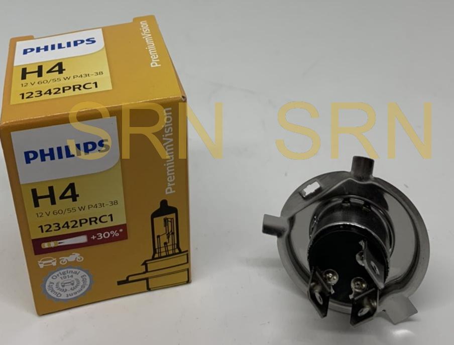 6 LAMPADINE PHILIPS H4 VISION 30% DI LUCE 12V 60/55W - 6 PEZZI COD. 12342PRC1 - Foto 6