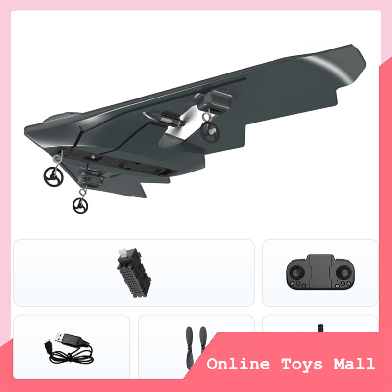 Lsrcb2 Rc Airplane 2.4ghz 2 Channels Remote Control Airplane Fixed