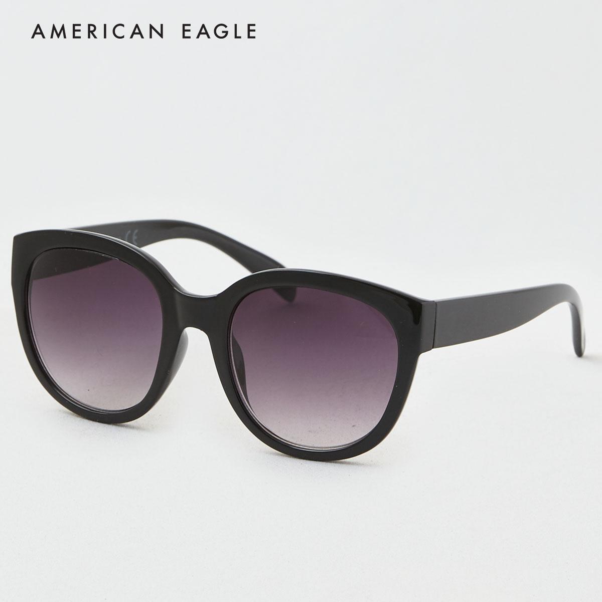 American Eagle Black Oversized Square Sunglasses แว่นตา ผู้หญิง แฟชั่น(048-8608-001)