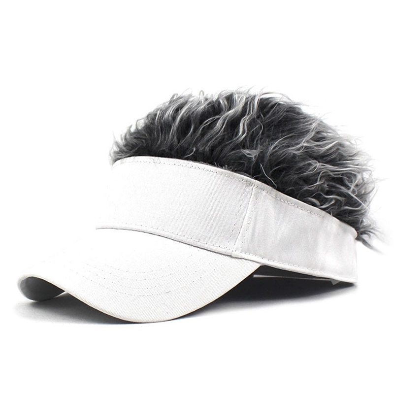2022 Baseball Cap With Spiked Hairs Wig Baseball Hat With Spiked Wigs