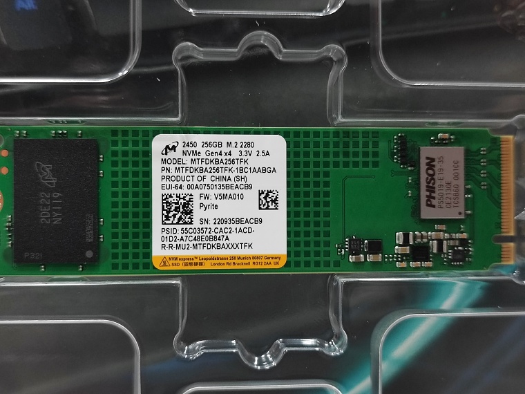 SSD M.2 Micron 256B Gen4.0 ถูกสุดๆ - J&N Comp - ThaiPick
