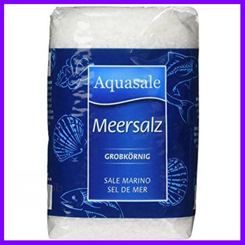 คุณภาพดี Aquasale Meersalz Grobkorning 1kg สุดคุ้ม