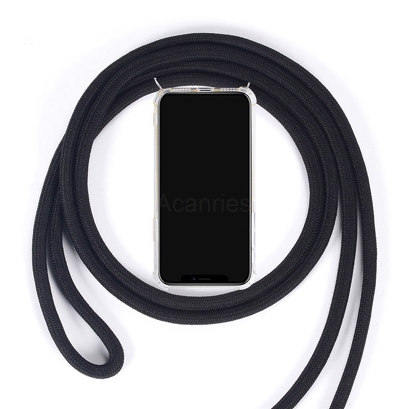 Necklace Crossbody Strap Lanyard Cord Phone Case For Xiaomi Redmi 9c Nfc 9a 9at Note 7 Pro 8a 7a 6904