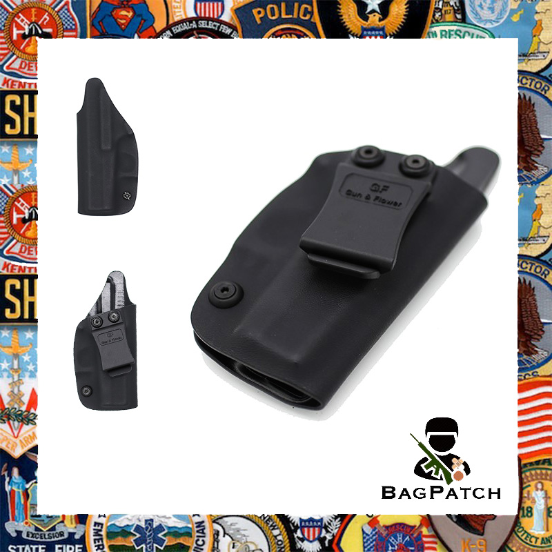 Bagpatch ซองปืนพกใน Kydex IWB ยี่ห้อ Gun&Flower รุ่น Glock34 สีดำ อุปกรณ์อะไหล่ปีนบีบีกัน สำหรับเล่น กีฬาประเภทยิง ปืนแอร์ซอฟต์ บีบีกัน ปืนลมอัดแก๊ส ปืนแอร์ซอฟต์  #00000109