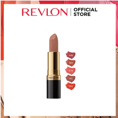 Revlon Super Lustrous Lipstick เรฟลอน ซุปเปอร์ลัสทรัส ลิปสติก สีสดชัด เนื้อเนียน ชุ่มชื่น (เครื่องสำอาง)