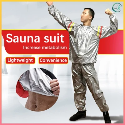 KEEP FIT ชุดลดน้ำหนัก เสื้อรีดเหงื่อ เสื้อลดน้ำหนัก ชุดรีดเหงื่อ ชุดซาวน่า ชุดเหงื่อ ชุดซาวน่าสลายไขมัน เพื่อเพิ่มการเผาผลาญ Sauna suit