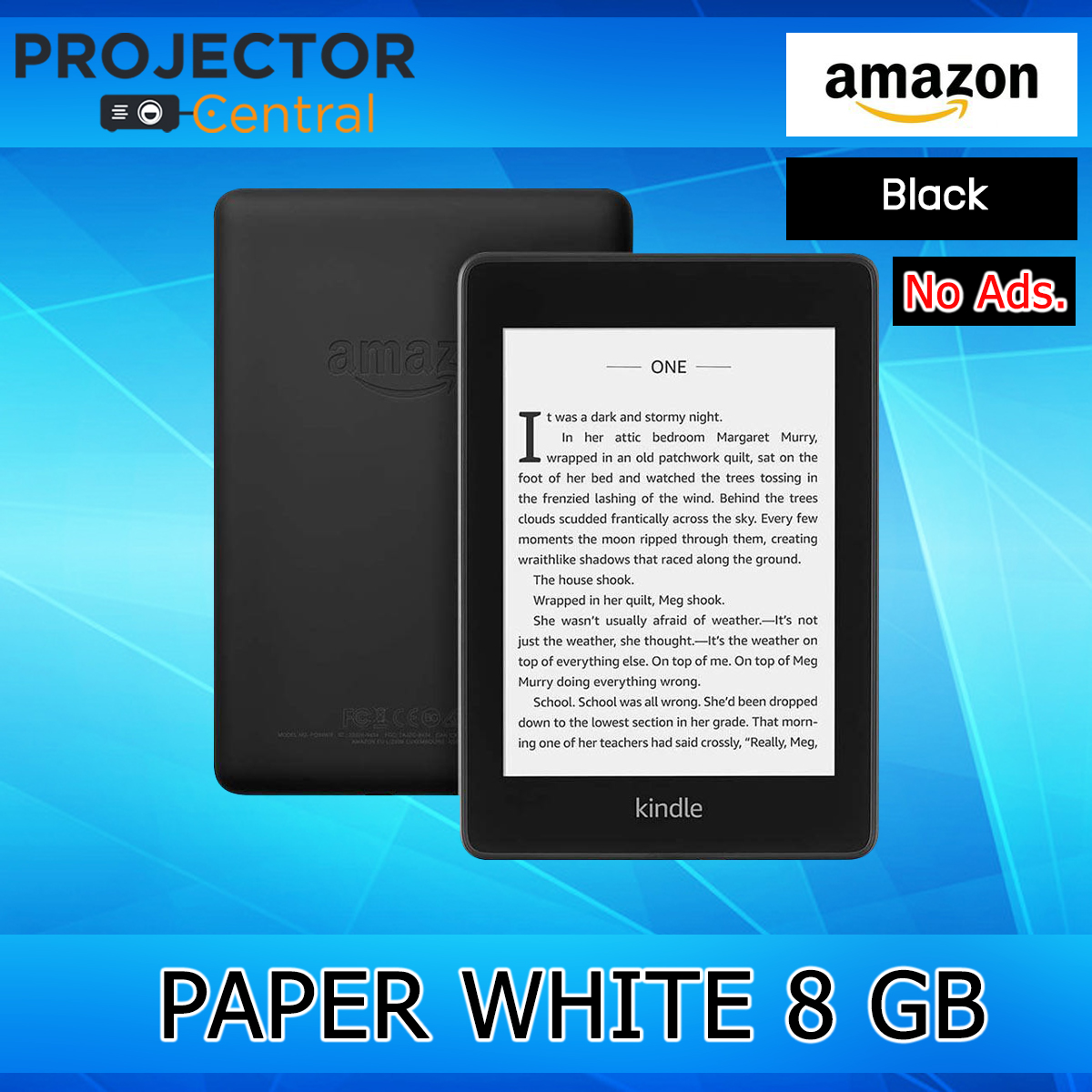 Amazon Kindle Paperwhite (10th Gen/ 2018) Black 8GB or 32GB (No Ad