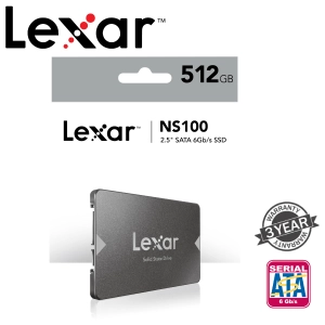 สินค้า Lexar 512GB NS100 2.5\" SATA3 SSD