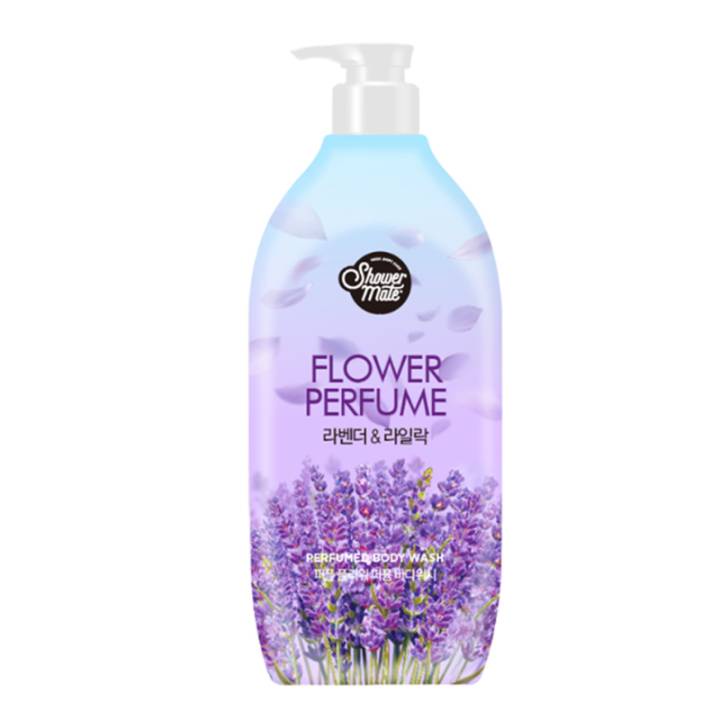 ครีมอาบน้ำเกาหลี ครีมอาบน้ำน้ำหอม กลิ่น lavender shower mate flower ...